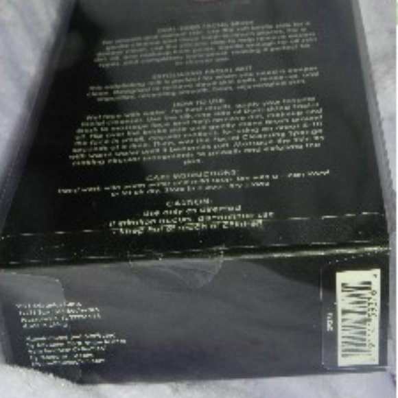 Exfloliation Spa Facial Duo Brush & Duo Mitt by Macbeth Collection Pink New - Picture 4 of 9